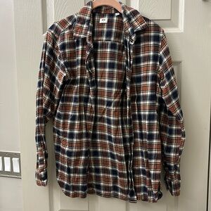 Uniqlo flannel button down
